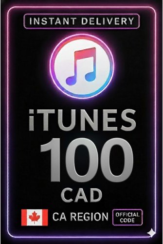 iTunes Gift Card 100 CAD CA