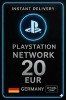 Playstation PSN Card 20 Euro DE