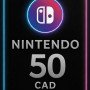 Nintendo eShop Prepaid Card - 50 CAD