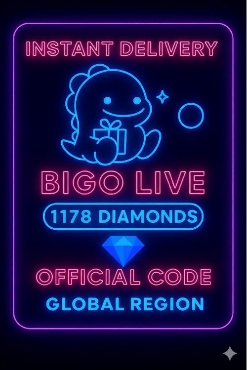 Bigo Live - 1178 Diamonds (Global)