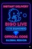 Bigo Live - 1178 Diamonds (Global)