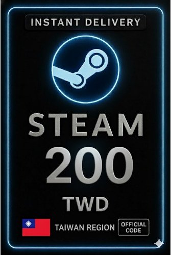 Steam Wallet Taiwan 200 TWD
