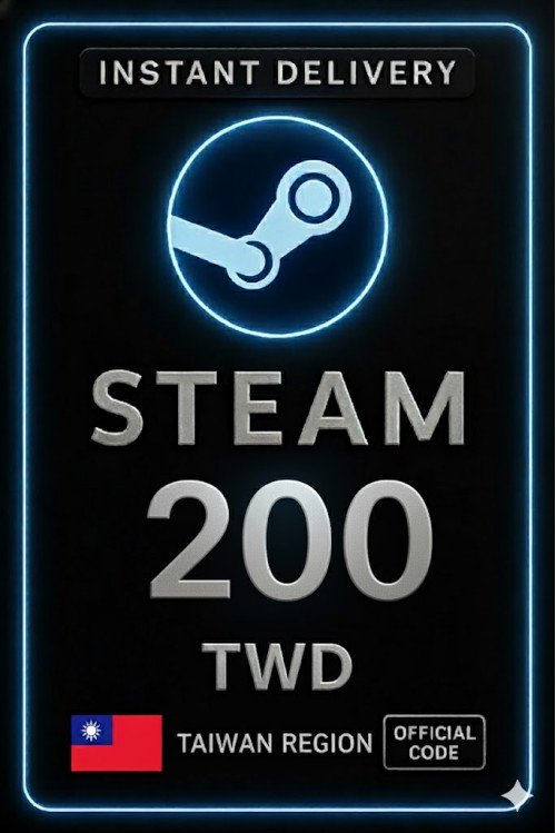 Steam Wallet Taiwan 200 TWD
