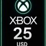 Xbox Live Gift Card 25 Usd Wallet
