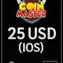 Coin Master (IOS) - 25 $ US