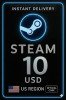 Steam Wallet Card 10 USD