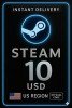 Steam Wallet Card 10 USD