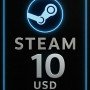 Steam Wallet Card 10 USD