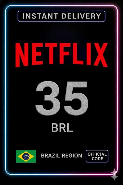 Netflix Gift Card 35 BRL BR