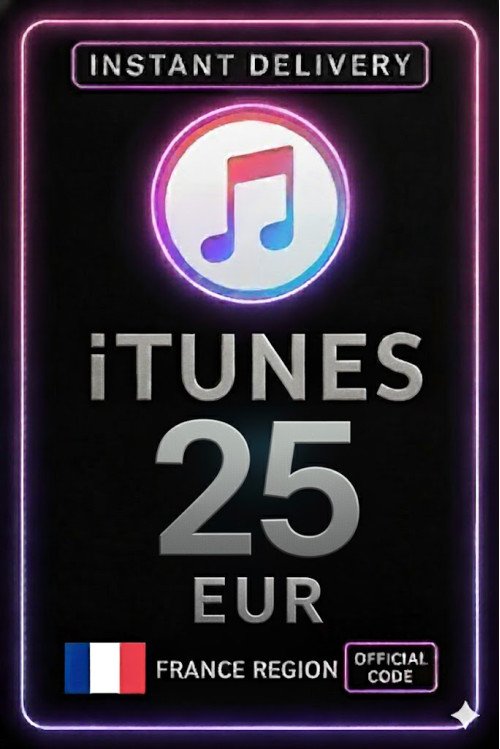 iTunes Gift Card FR €25