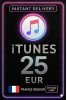 iTunes Gift Card FR €25