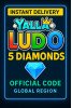 Yalla Ludo - USD 5 Diamonds (INT)
