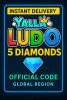 Yalla Ludo - USD 5 Diamonds (INT)