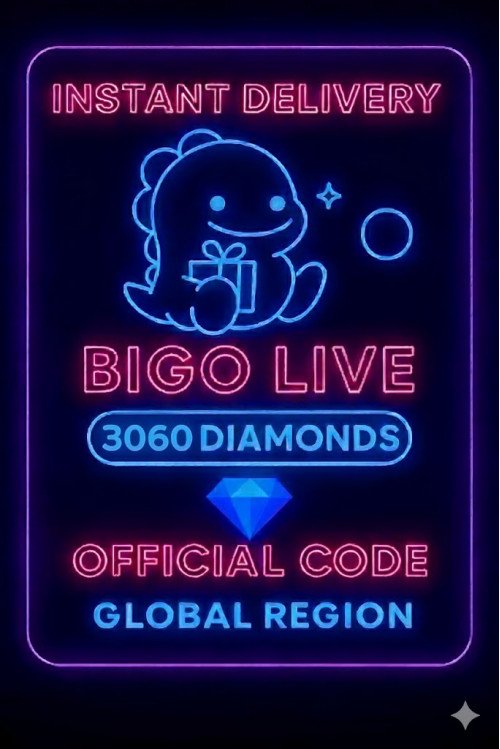 Bigo Live - 3060 Diamonds (Global)