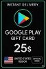 Google Play Gift Card - United States 25 $