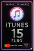 iTunes Gift Card 15 EUR PT