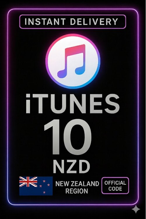 iTunes Gift Card New Zealand - 10 NZD