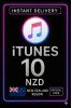iTunes Gift Card New Zealand - 10 NZD