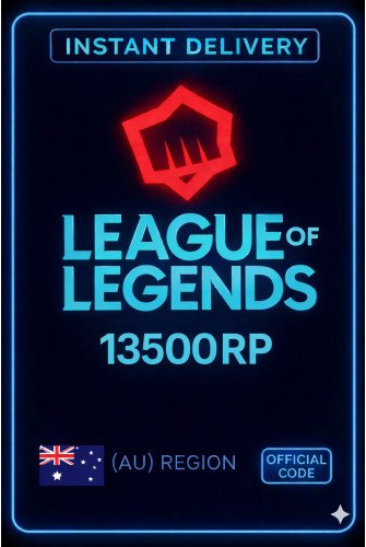 Riot Points - 13500 RP (Australia)