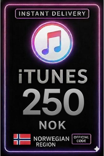 iTunes Gift Card 250 NOK NO