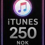 iTunes Gift Card 250 NOK NO
