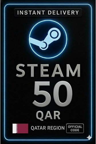 Steam Wallet Code 50 Qatari Riyal