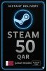Steam Wallet Code 50 Qatari Riyal