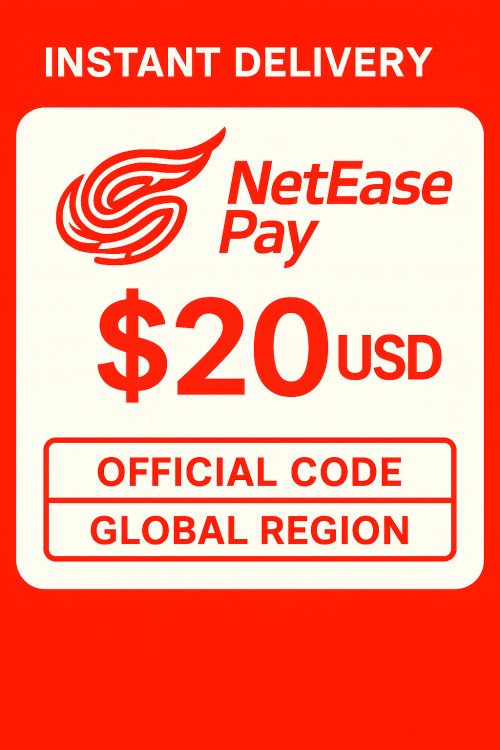 NetEase Pay Gift Card - 20$ USD
