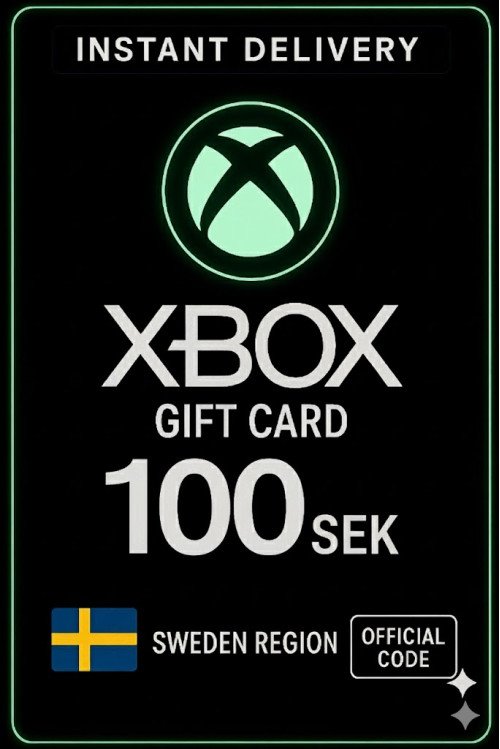 XBox Live Gift Card Sweden - 100 SEK