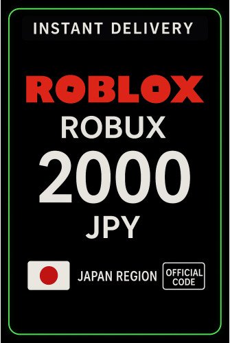 Roblox 2000 JPY Game Card (JP)