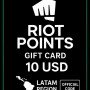 Riot Points Latam America - 10 USD