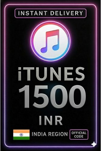 iTunes Gift Card India - 1500 INR