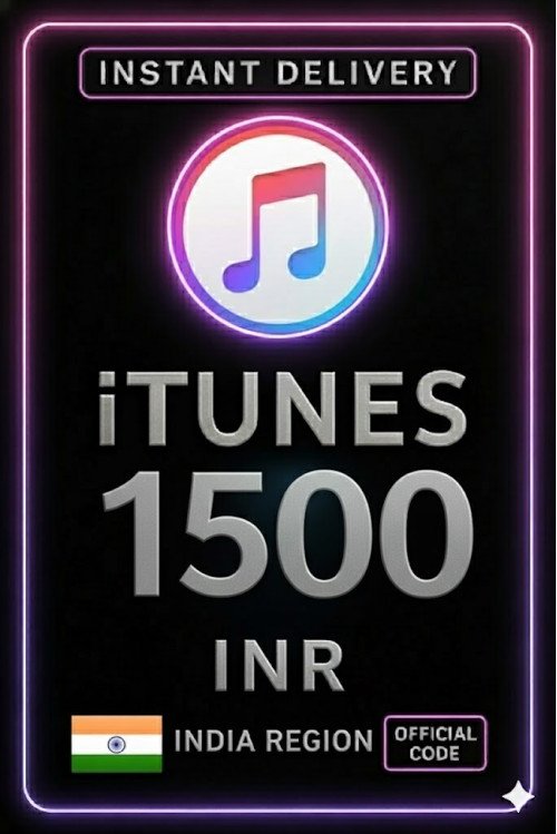 iTunes Gift Card India - 1500 INR