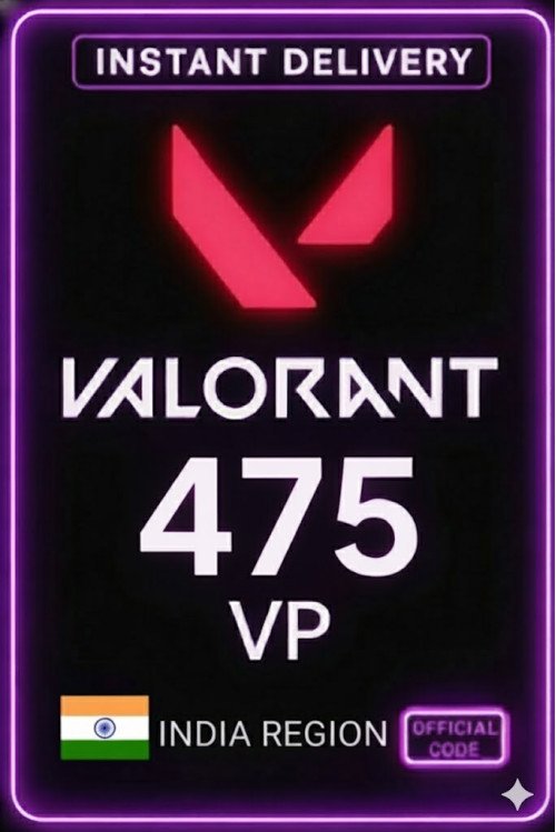 Valorant Points - 475 VP (India) [Promo]