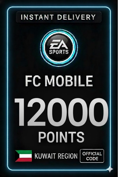 FC Mobile 12000 Points - Kuwait