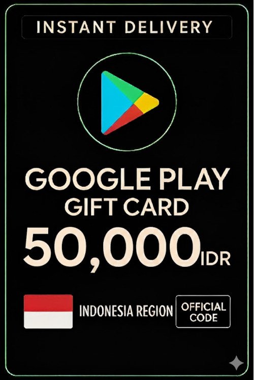 Google Play Gift Card - Indonesia IDR 50.000