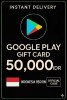 Google Play Gift Card - Indonesia IDR 50.000