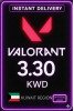 Valorant Points 3.30 KWD  Wallet  KW