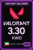 Valorant Points 3.30 KWD  Wallet  KW
