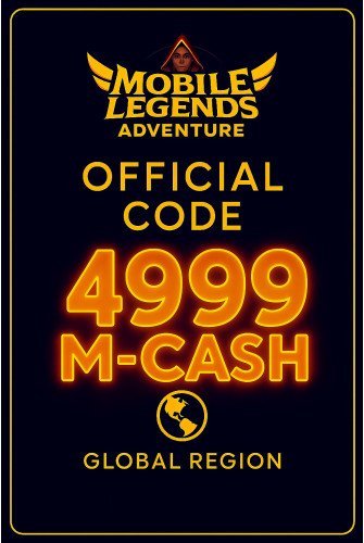 Mobile Legends Adventure 4999 M-Cash (Global)