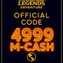 Mobile Legends Adventure 4999 M-Cash (Global)