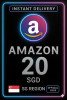 Amazon Gift Card - Singapore 20 SGD
