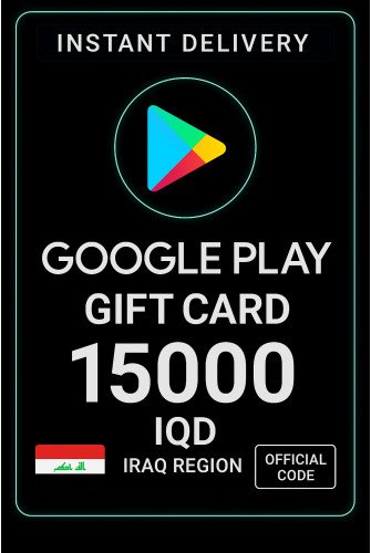 Google Play Gift Card - Iraq 15000 IQD
