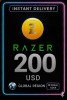 200 USD Razer Gold Global Pin