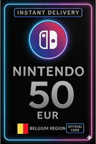 Nintendo eShop Card - 50€ (Belgium)