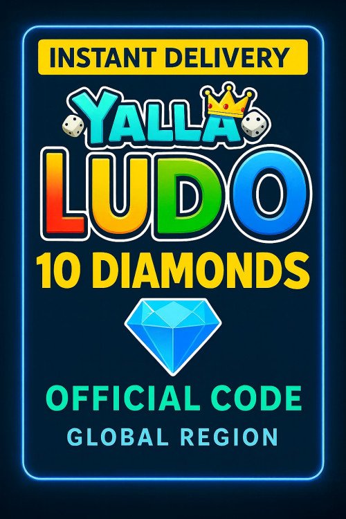 Yalla Ludo - USD 10 Diamonds (INT)