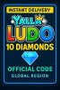 Yalla Ludo - USD 10 Diamonds (INT)