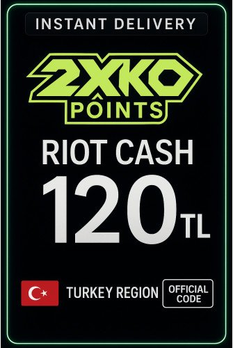 2XKO - KO Points 120 TL Riot Cash