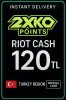 2XKO - KO Points 120 TL Riot Cash