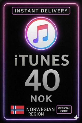 iTunes Gift Card 40 NOK NO